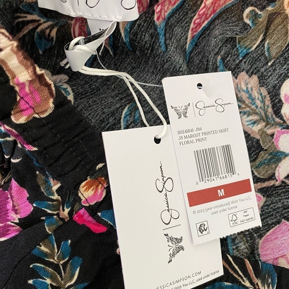 NEW - Jessica Simpson Floral Maxi Tiered Skirt - Picture 16 of 16